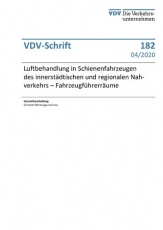 VDV-Schrift 182 Luftbehandlung in Schienenfahrzeugen [Print]