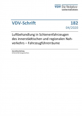 VDV-Schrift 182 Luftbehandlung in Schienenfahrzeugen [PDF Datei]