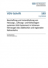 VDV-Schrift 183 Beschaffung und Instandhaltug von Heizuns-,Lüftungs- und Kühlanlagensystemen....[Print]
