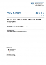 VDV-Schrift 301-2-3 IBIS-IP Beschreibung der Dienste / Service description –CustomerInformationService - V 2.3 [PDF Datei]
