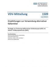 VDV-Mitteilung Nr. 1509: Empfehlungen zur Verwendung alternativer Kältemittel [PDF]