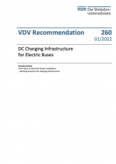 VDV Recommendation 260 “DC Charging Infrastructure for Electric Buses” [Print]