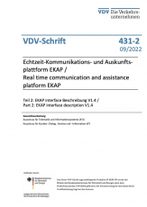 VDV-Schrift 431-2: Echtzeit Kommunikations- und Auskunftsplattform EKAP - Teil 2: EKAP-Schnittstellenbeschreibung V1.[PDF]