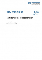 VDV-Mitteilung 6200 „Restlebensdauer alter Stahlbrücken“ [PDF]