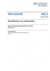 VDV-Schrift 432-1: Identifikation von Haltestellen – Deutschlandweite Haltestellen-ID (DHID) – Version 2.0 [PDF]