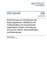 VDV-Schrift 236 Klimatisierung von Linienbussen der Zulassungsklassen I und II [Print]