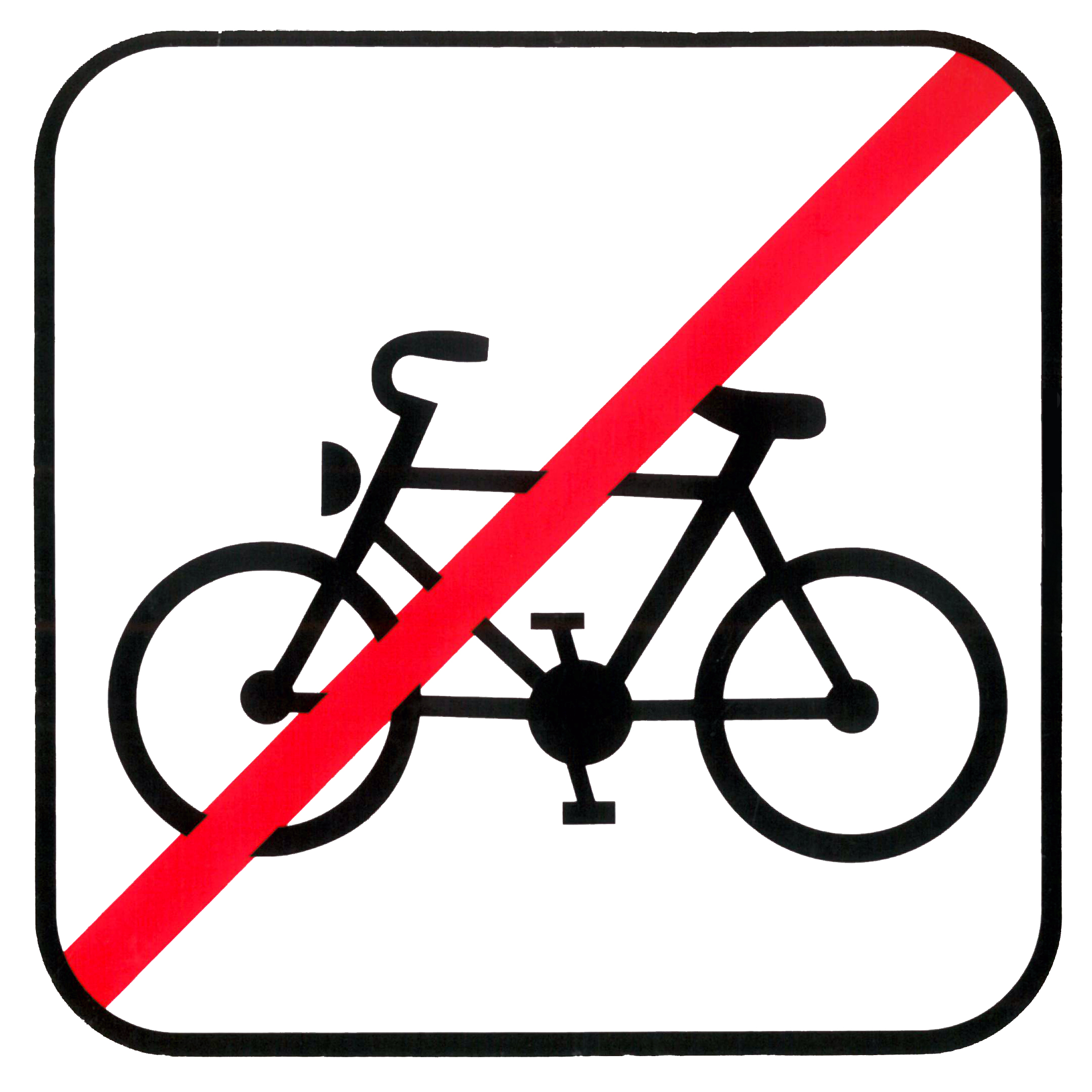 Piktogramm V20730: Einstieg mit Fahrrad verboten