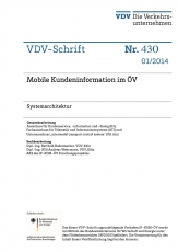 VDV-Schrift 430 Mobile Kundeninformation im ÖV-Systemarchitektur [PDF Datei]