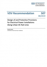 VDV-Schrift 507 Design and Protective Provisions for Electrical Power installations Along .. [Print]