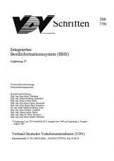 VDV-Schrift 300 - Integriertes Bordinformationssystem (IBIS) - Ergänzung 2 [Print]
