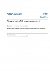 VDV-Schrift 722 Strukturiertes Störungsmanagement [Print]