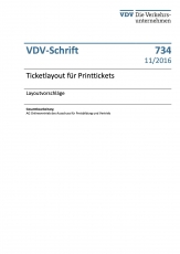 VDV-Schrift 734 Ticketlayouts für Printtickets [Print]