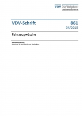 VDV-Schrift 861 Fahrzeugwäsche [Print]