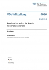 VDV-Mitteilung 4016 Kundeninformation für Smarte Informationsdienste [PDF Datei]