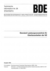 VDV-Mitteilung  6601 Technische Information BDE Nr. 28 (Eisenbahn) [Print]