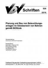 VDV-Schrift 535 Planung und Bau von Beleuchtungsanlagen im Gleisbau [Print]