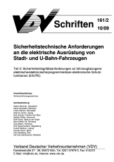 VDV-Schrift 161_2 Sicherheitstechnische Anforderungen an die elektrische Ausrüstung [Print]