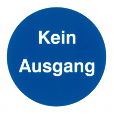 Piktogramm V20440B: Kein Ausgang