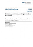 VDV-Mitteilung Nr. 1509: Empfehlungen zur Verwendung alternativer Kältemittel [Print]