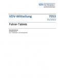 VDV-Mitteilung 7053: Fahrer-Tablets [PDF]