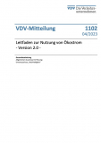 VDV-Mitteilung Nr. 1102: Leitfaden zur Nutzung von Ökostrom – Version 2.0 [Print]