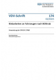 VDV-Schrift Nr. 174: Klebarbeiten an Fahrzeugen nach BOStrab | Adhesive Bonding of Vehicles According to BOStrab [Print]