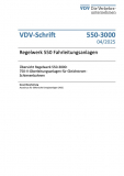 VDV-Regelwerk 550-Fahrleitungsanlagen 550-3000 - 750-V-Oberleitungsanlagen für Gleichstromschienenbahnen [Print]