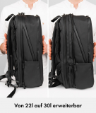 Onemate Backpack Pro 2 - schwarz