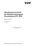 Ergänzungslieferung FV-NE B23 zur Fahrdienstvorschrift für Nichtbundeseigene Eisenbahnen [Print]