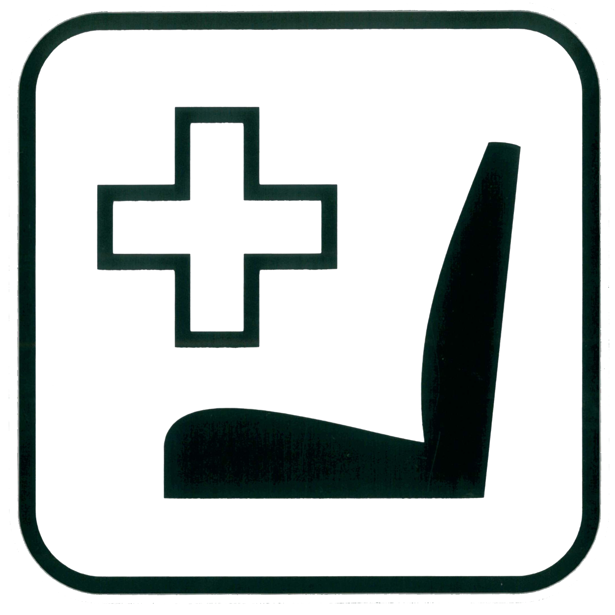 Piktogramm V20380: Schwerbehinderten - Sitzplatz