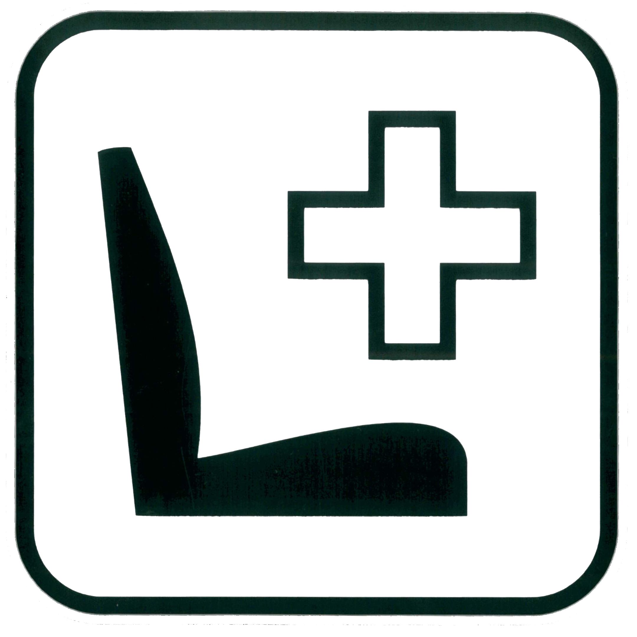 Piktogramm V20381: Schwerbehinderten - Sitzplatz
