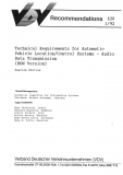 VDV-Schrift 420 Technical Requirements for Automatic Vehicle Location/Control Systems [PDF Datei]