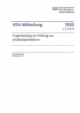 VDV-Mitteilung 7032 Fragenkatalog zur Prüfung von Straßenbahnfahrer [PDF Datei]