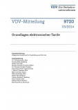 VDV-Mitteilung  9720 Grundlagen elektronischer Tarife [Print]