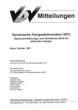 VDV-Mitteilung 4006 Dynamische Fahrgastinformation - Systemanforderungen aus ... [Print]