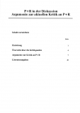 VDV-Mitteilung  10001 P+R in der Diskussion - Argumente zur aktuellen Kritik an P+R [PDF Datei]