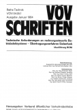 VÖV-Schrift 04.05.1 Technische Anforderungen an rechnergesteuerte Betriebsleitsysteme  ...[Print]